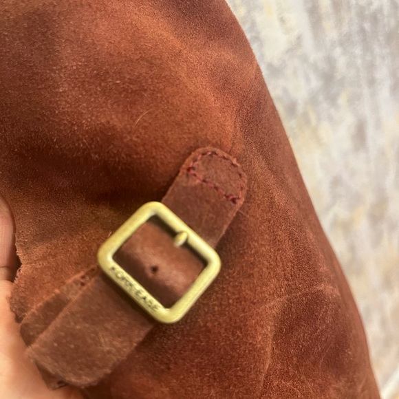 Kork-Ease Over the Knee Boots - Rich Burgundy Suede - Picture 4 of 4